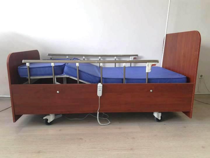 2 Motorlu Ahşap Hasta Karyolası HR-2200