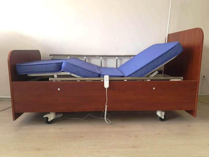 2 Motorlu Ahşap Hasta Karyolası HR-2200