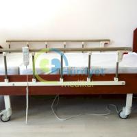 Ev Tipi Ahşap 2 Motorlu Hasta Karyolası